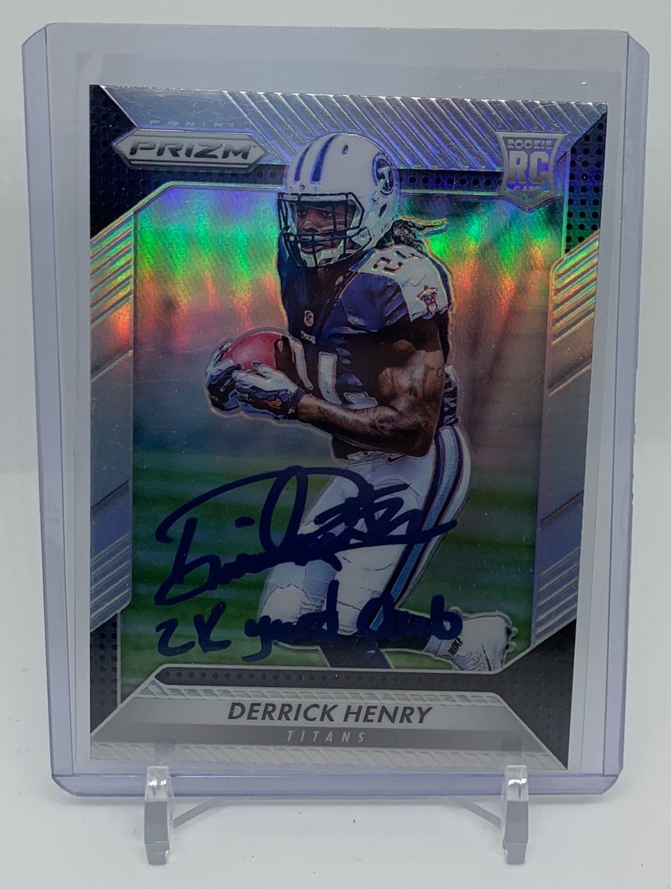 Derrick Henry Autographed 2016 Panini Prizm Silver